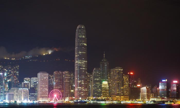 维多利亞港夜景