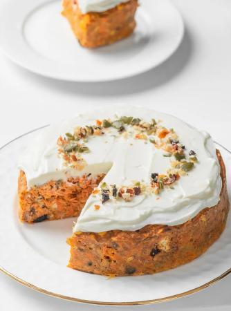 胡蘿蔔蛋糕成品圖